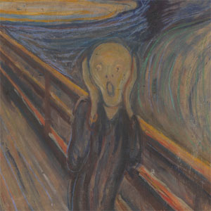 Edvard Munch The Scream Xbox 360 (Includes HDD) Skin